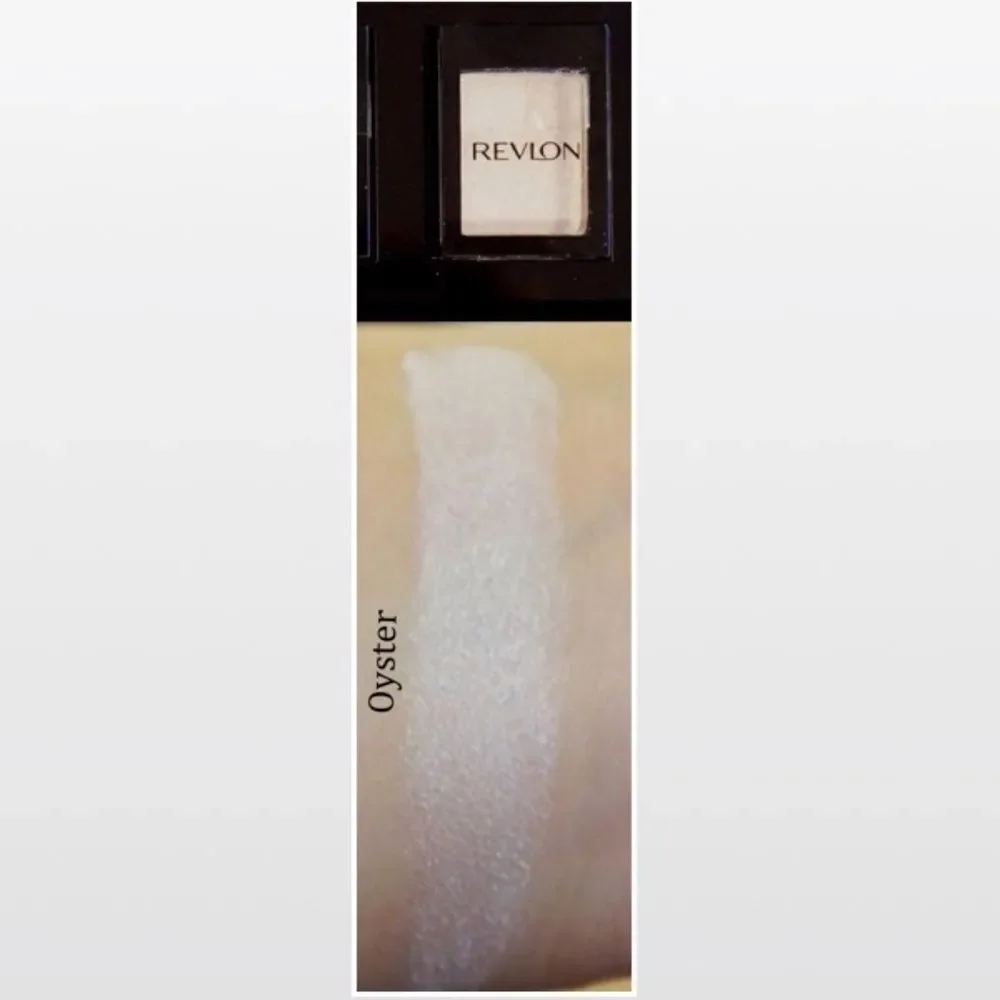 New Revlon Eyeshadow Womens Make Up Oyster White Metallic Eyes Cosmetic NWT